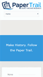 Mobile Screenshot of papertrail.pro